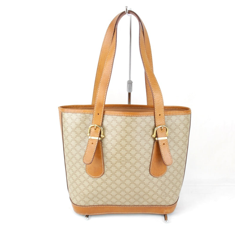 "USED" CELINE Celine tote bag PVC beige ladies [used]