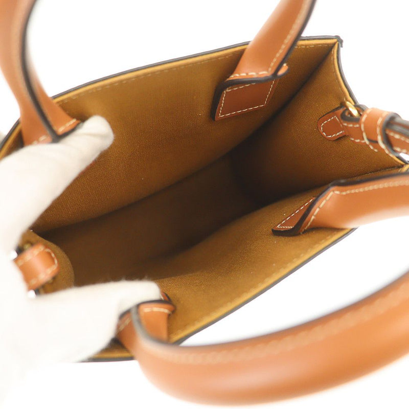 Celine Shoulder Bag Vertical Hippo Mini Brown Triomphe Canvas CELINE [Used] |