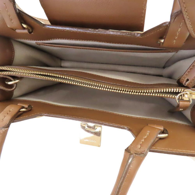 <Price reduction> JIMMY CHOO Satur School Bag Handbag Shoulder Bag 2WAY Bag
