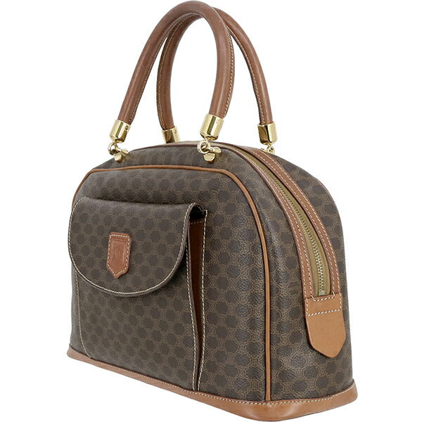 [20% OFF] Celine Handbag Macadam PVC Canvas Leather Brown CELINE Celine Bag