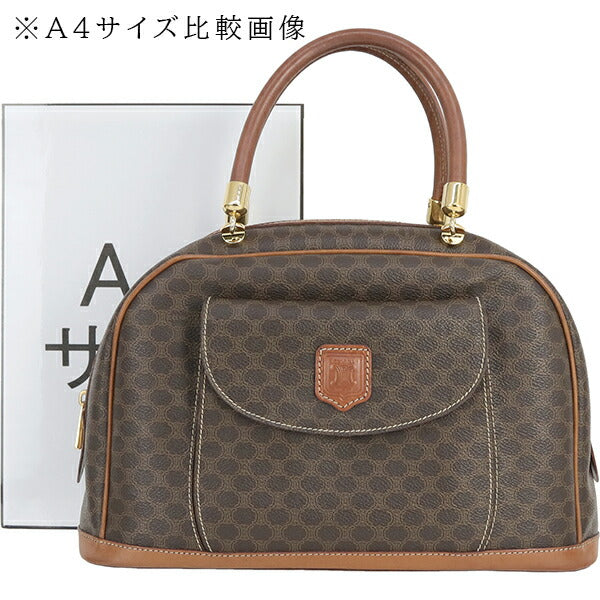 [20% OFF] Celine Handbag Macadam PVC Canvas Leather Brown CELINE Celine Bag
