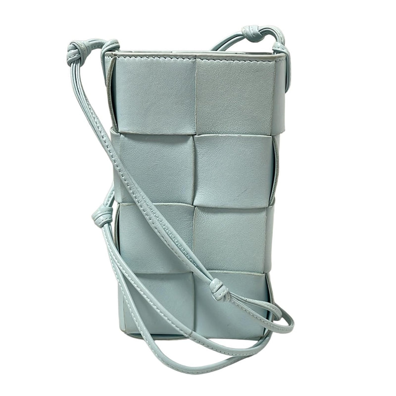 [Used] BOTTEGA VENETA Cassette Mini Crossbody, Maxi Intrecciato Shoulder Bag