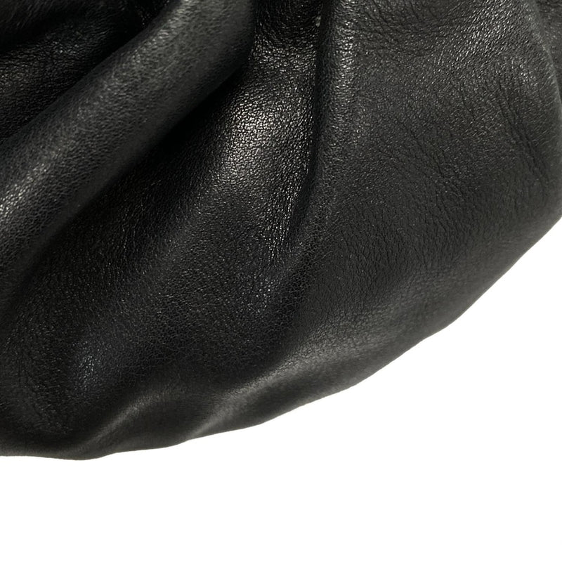[Used] BOTTEGA VENETA The Chain Pouch Shoulder Bag Chain Shoulder Black Leather