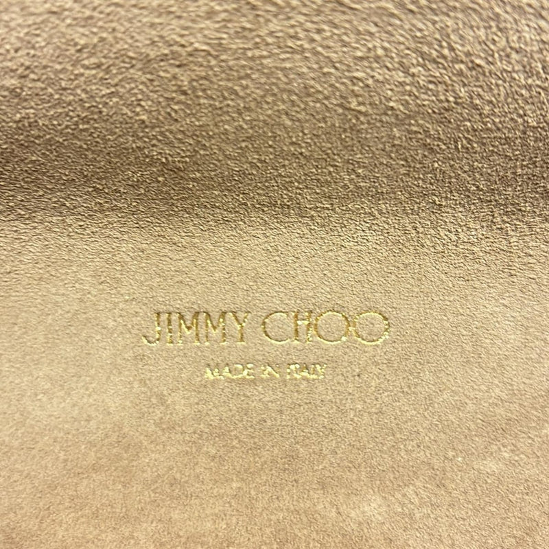 JIMMY CHOO Rocket Petit Shoulder Bag Heart/Chain Shoulder/Hologram Seals