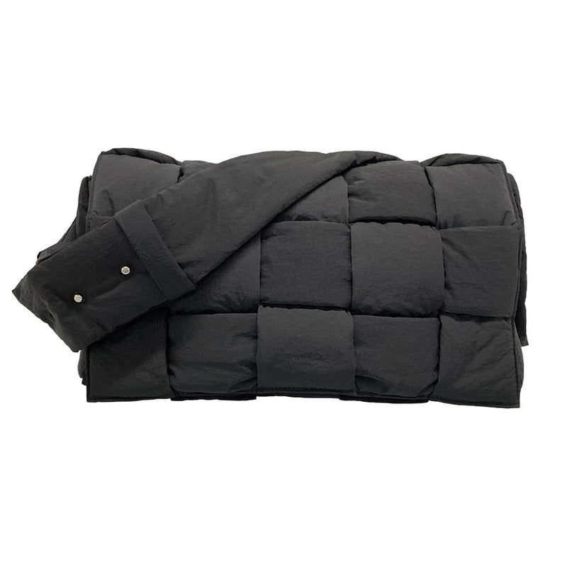 [Used] BOTTEGA VENETA The Padded Tech Cassette Shoulder Bag Black