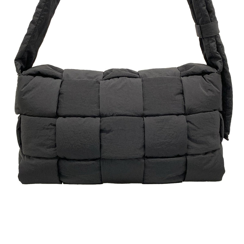 [Used] BOTTEGA VENETA The Padded Tech Cassette Shoulder Bag Black
