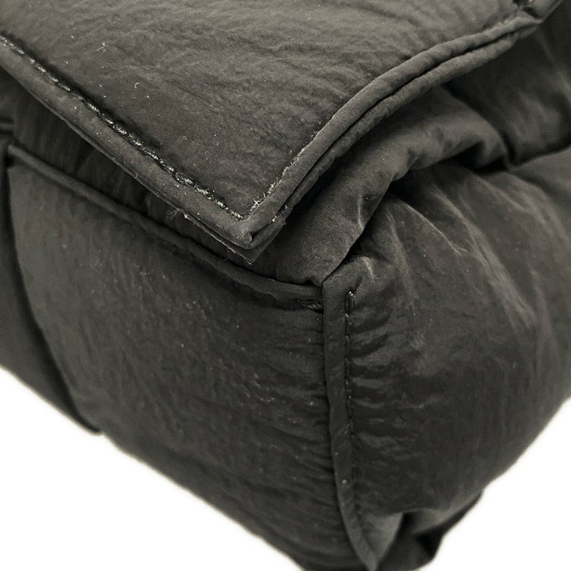 [Used] BOTTEGA VENETA The Padded Tech Cassette Shoulder Bag Black