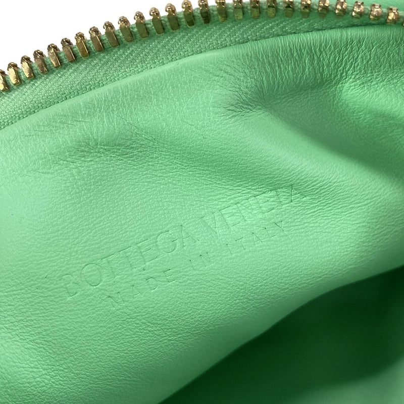 [Used] BOTTEGA VENETA Mini The Jody Handbag Light Green Lambskin