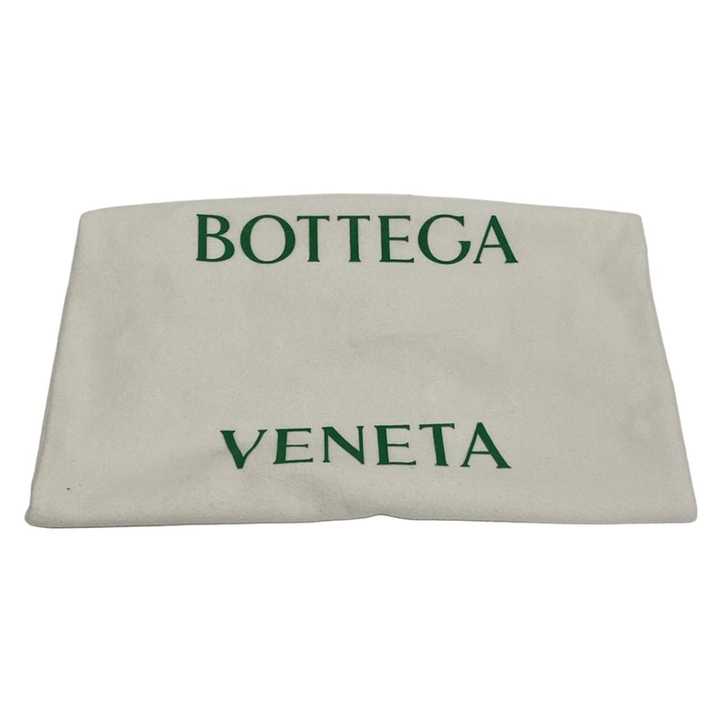 [Used] BOTTEGA VENETA Cassette Camera Bag Shoulder Bag Dark Green Leather