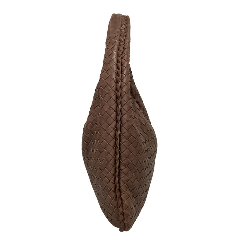 [Used] BOTTEGA VENETA Medium Veneta Bag Handbag Dark Brown Leather