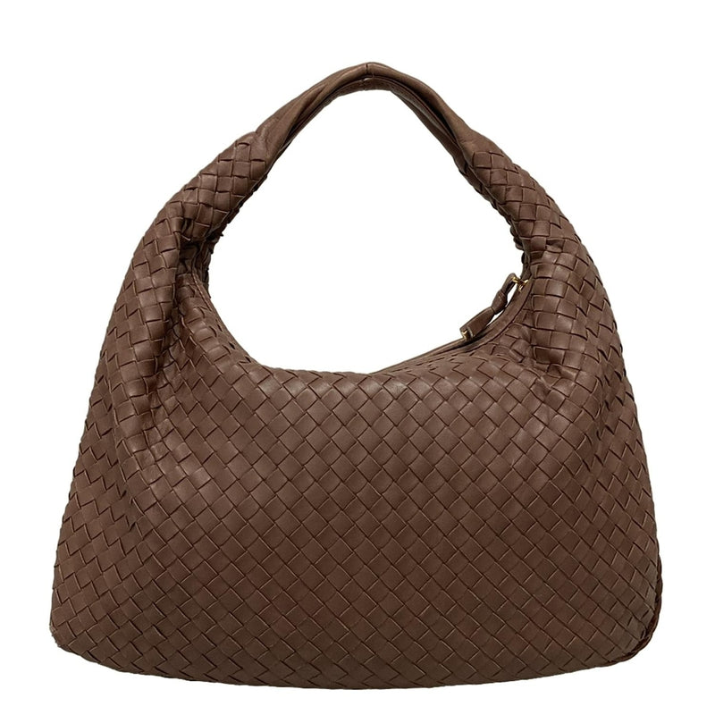 [Used] BOTTEGA VENETA Medium Veneta Bag Handbag Dark Brown Leather