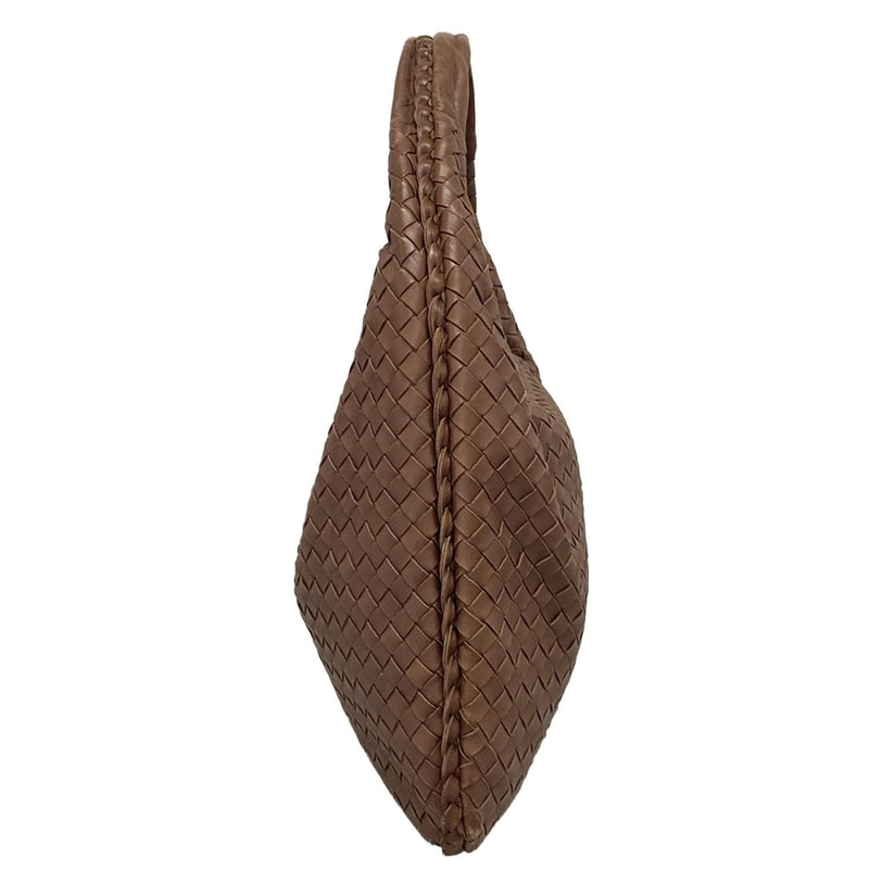 [Used] BOTTEGA VENETA Medium Veneta Bag Handbag Dark Brown Leather