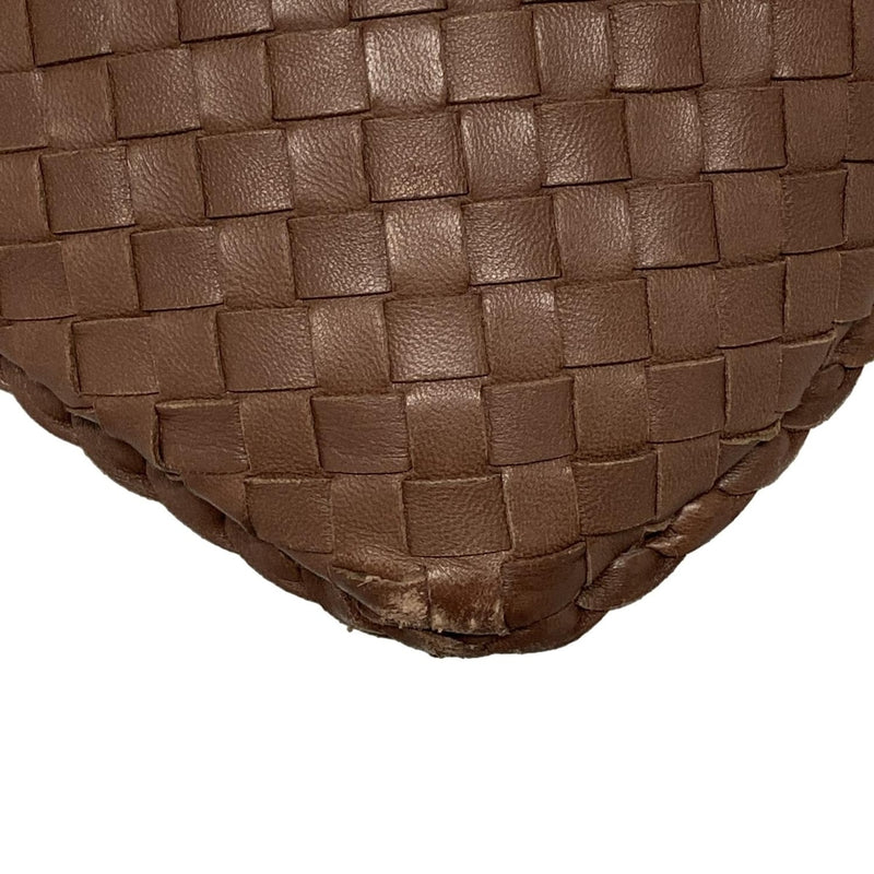 [Used] BOTTEGA VENETA Medium Veneta Bag Handbag Dark Brown Leather