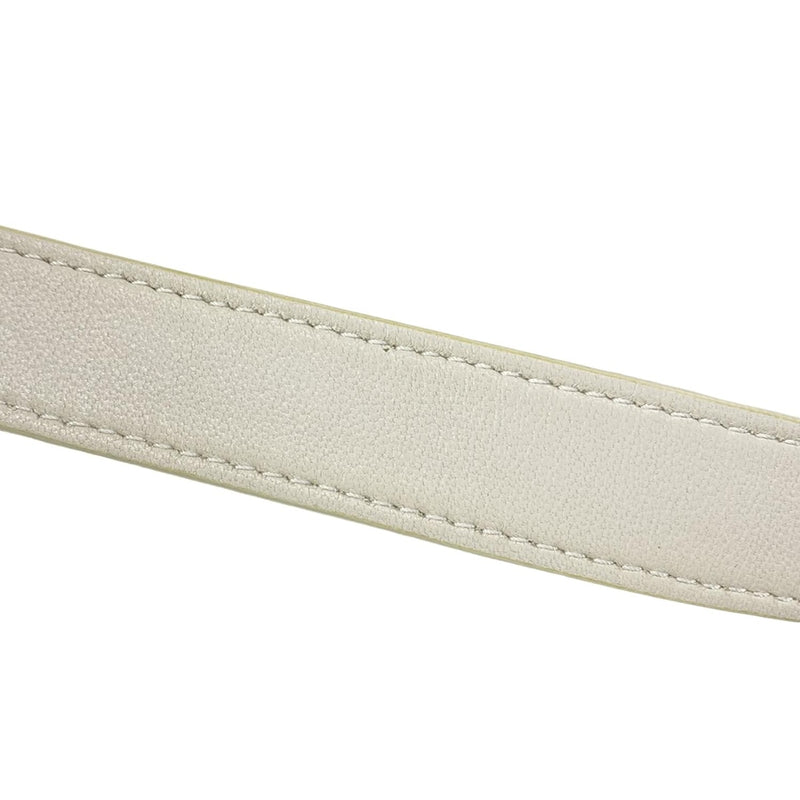 [Used] BOTTEGA VENETA padded cassette shoulder bag ivory leather