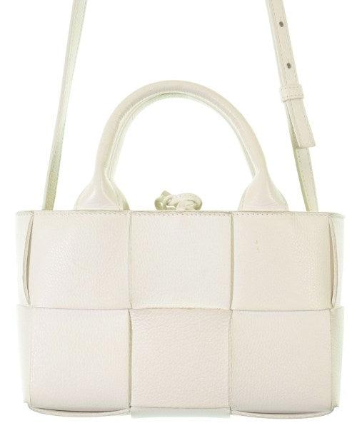 BOTTEGA VENETA Women's Bottega Veneta Tote Bag - White [Used] [Used]