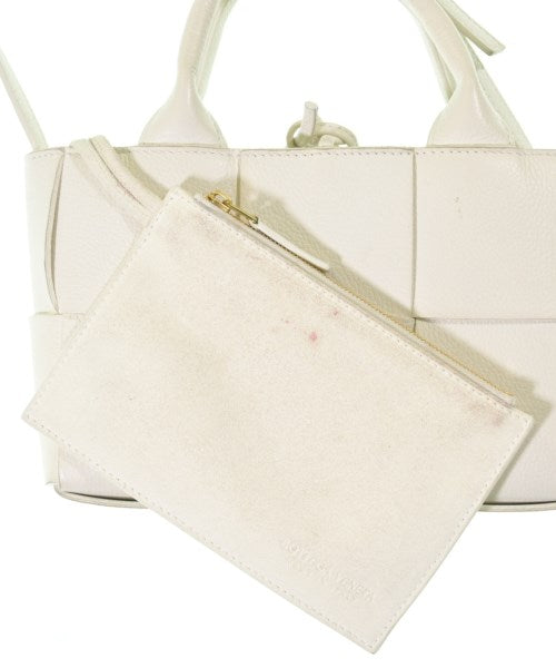 BOTTEGA VENETA Women's Bottega Veneta Tote Bag - White [Used] [Used]