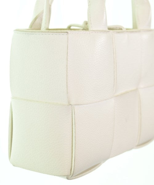BOTTEGA VENETA Women's Bottega Veneta Tote Bag - White [Used] [Used]