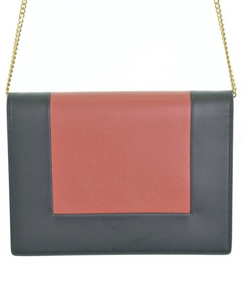 CELINE Women's Shoulder Bag - Navy x Red [Used] [Used]