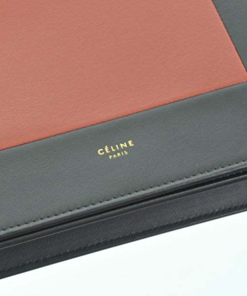 CELINE Women's Shoulder Bag - Navy x Red [Used] [Used]