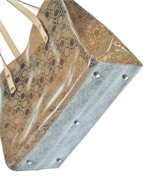 Salvatore Ferragamo Salvatore Ferragamo Women's Tote Bag - Beige x Brown