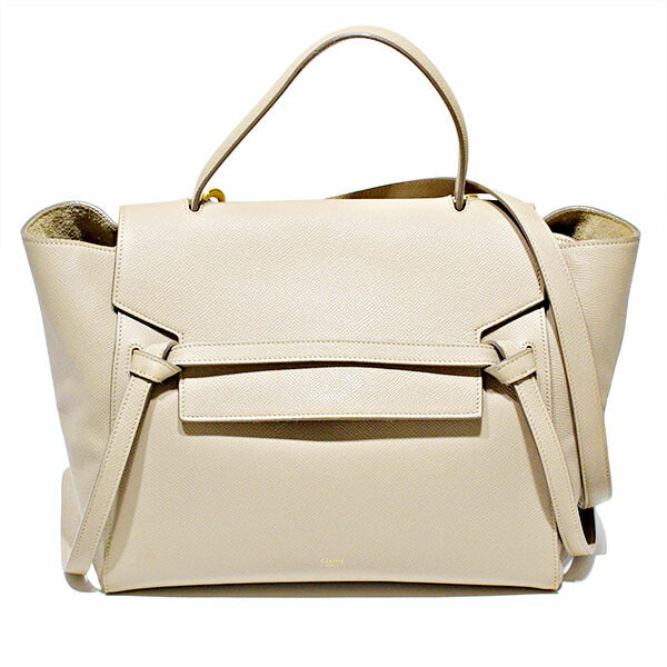 CELINE Belt Bag Mini Handbag Shoulder Bag 2WAY 176103ZVA.18LT Calfskin Light