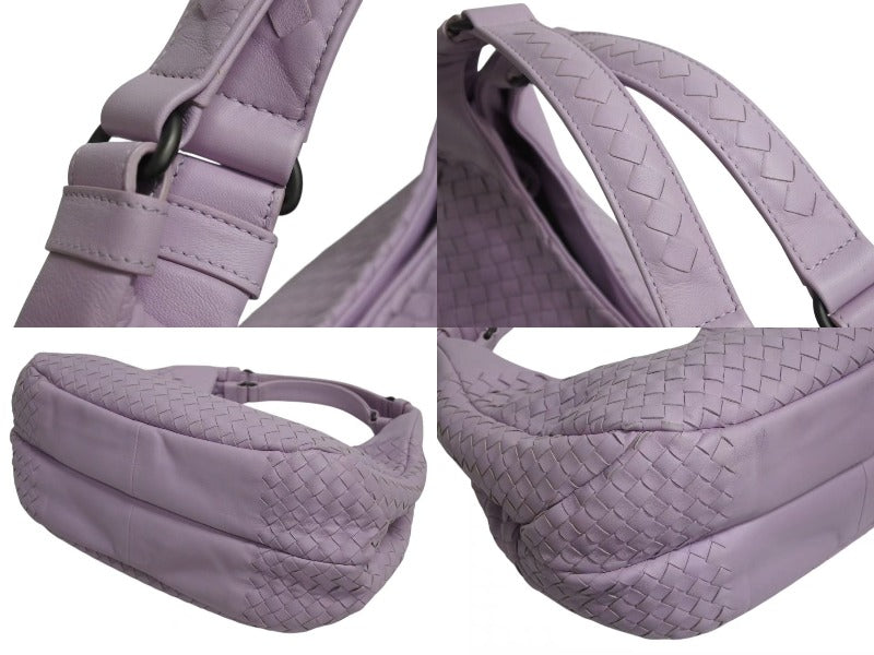 BOTTEGAVENETA Bottega Veneta Handbag Intrecciato B03605115H Purple Leather
