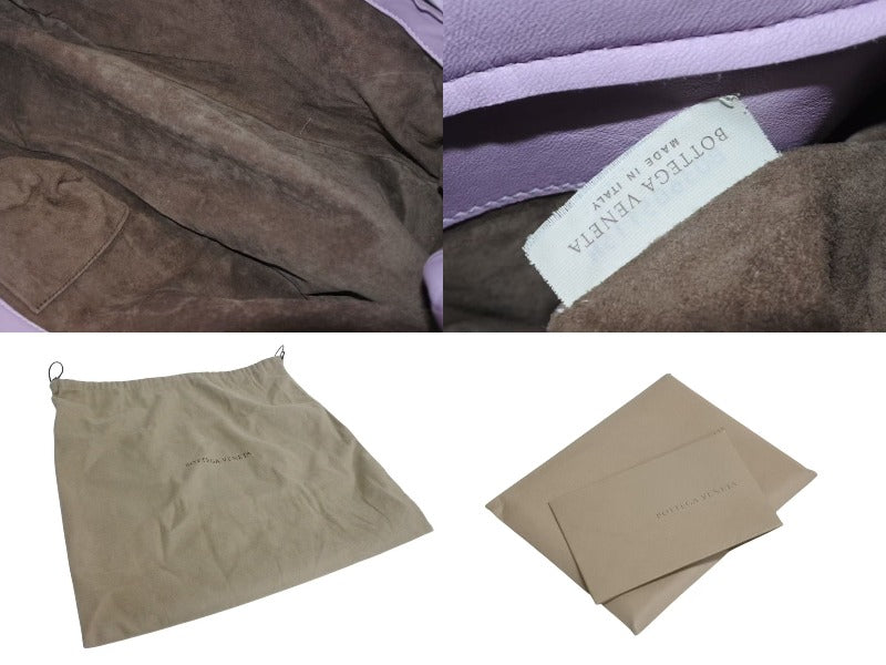 BOTTEGAVENETA Bottega Veneta Handbag Intrecciato B03605115H Purple Leather