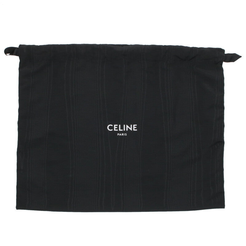 CELINE 24SS Small Cocktail 199162FU6 Striped Textile Tote Bag (Beige x Brown)
