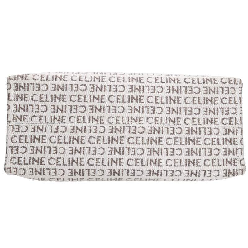 CELINE Size: LARGE Cabataise Large 196762FEF.02NT Logo All-over Trion Leather