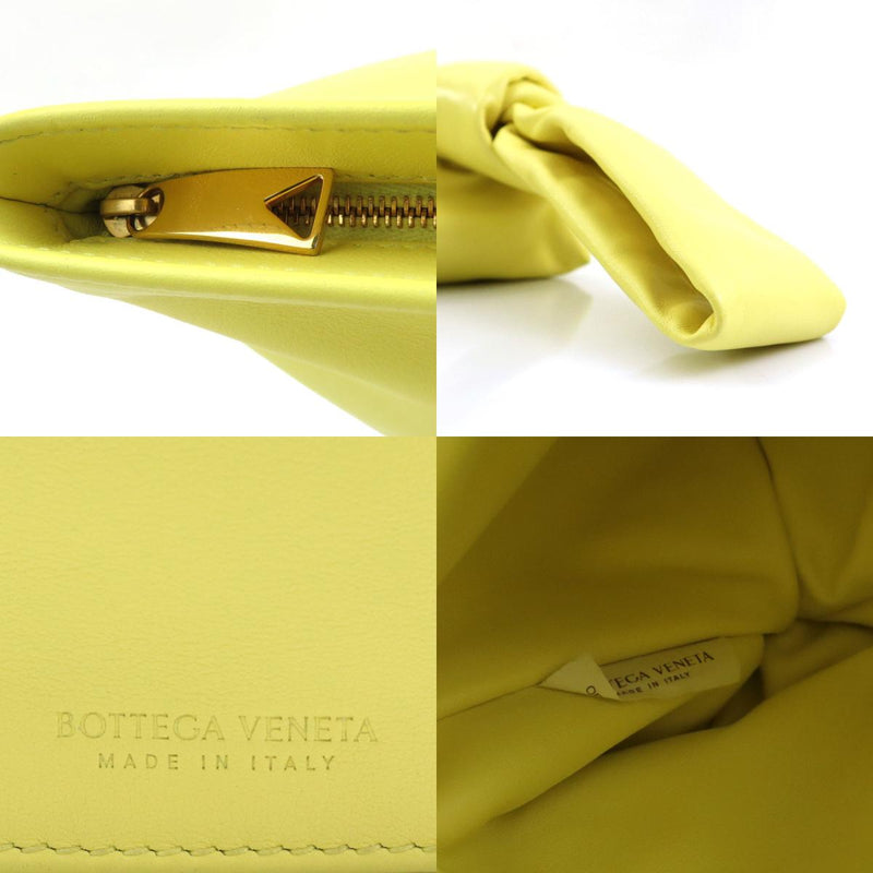 BOTTEGAVENETA Handbag Mini The Twist Leather Yellow Women's Free Shipping