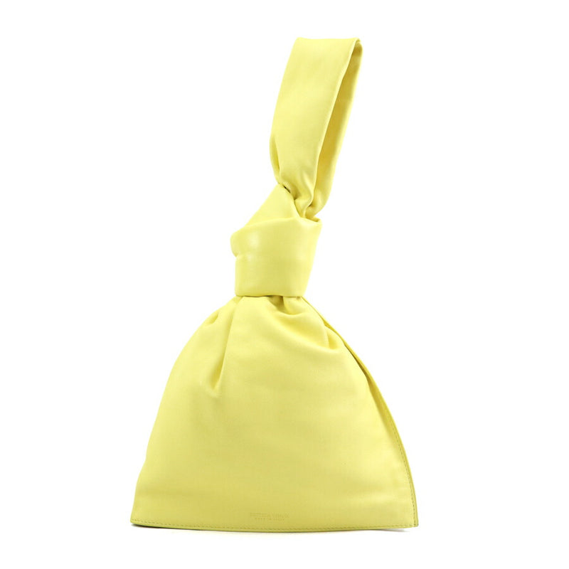 BOTTEGAVENETA Handbag Mini The Twist Leather Yellow Women's Free Shipping
