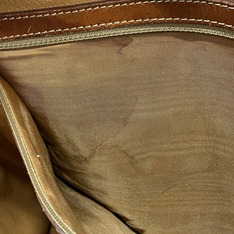 ★SALE [5hc2886-h] Celine Tote Bag Macadam PVC Brown Gold Hardware [Used] Women