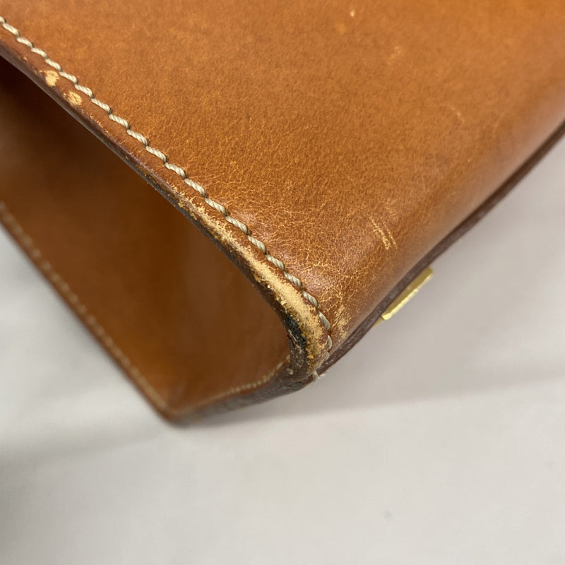 ★SALE [5hd3383-h] Celine Tote Bag Macadam PVC Brown Gold Hardware [Used] Women