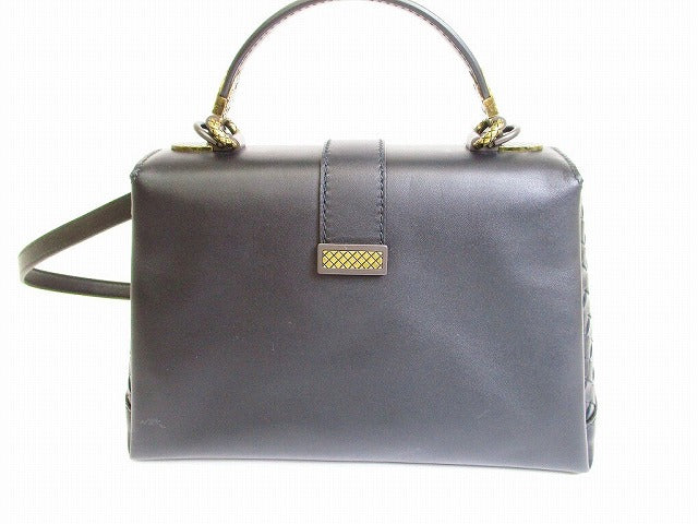 [Unused and stored] BOTTEGA VENETA Intrecciato Calfskin Medium Piazza Handbag