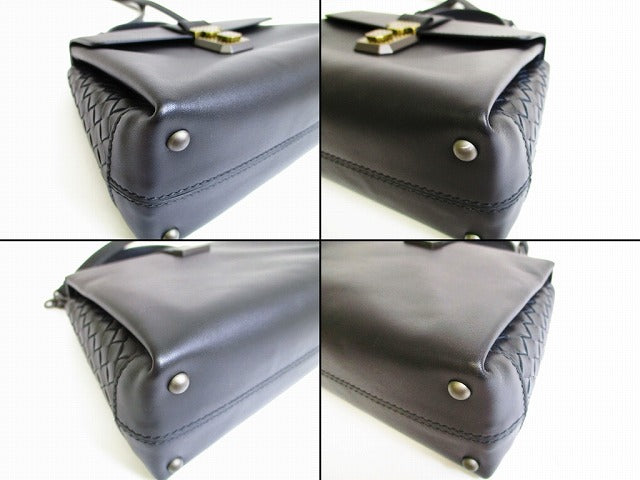 [Unused and stored] BOTTEGA VENETA Intrecciato Calfskin Medium Piazza Handbag