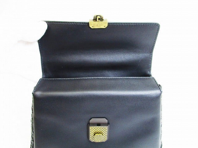 [Unused and stored] BOTTEGA VENETA Intrecciato Calfskin Medium Piazza Handbag