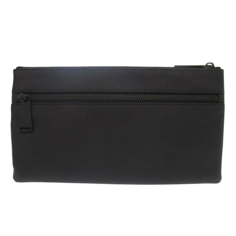 Beautiful condition Bottega Veneta Leather Black Shoulder Bag Black 1543 [Used]