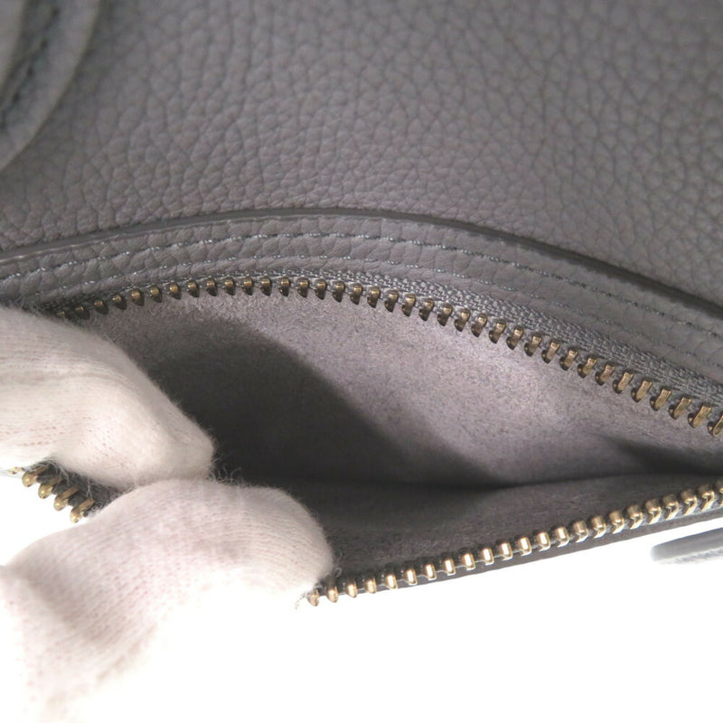 Beautiful Celine Luggage Micro Shopper Leather Grey Handbag 1587 [Used] CELINE