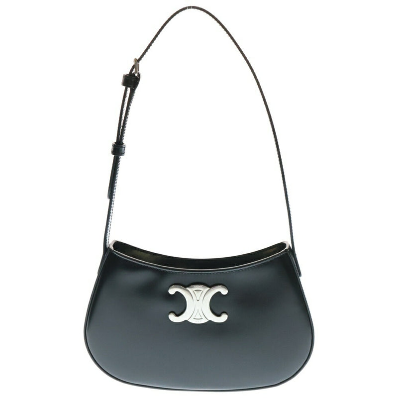 CELINE Size: MEDIUM Medium Tilly Bag Shiny Calfskin Black 115703BF4.38SI [New