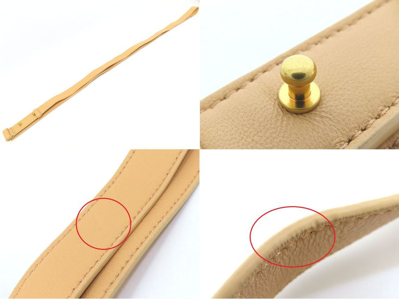 Bottega Veneta 652391 Leather Almond The Clip Shoulder Bag [Ikebukuro Store]