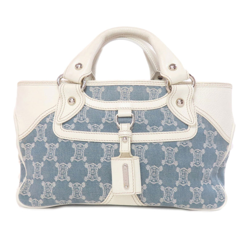 Celine Boogie Bag Handbag Canvas/Leather Women's [Used] [CELINE]