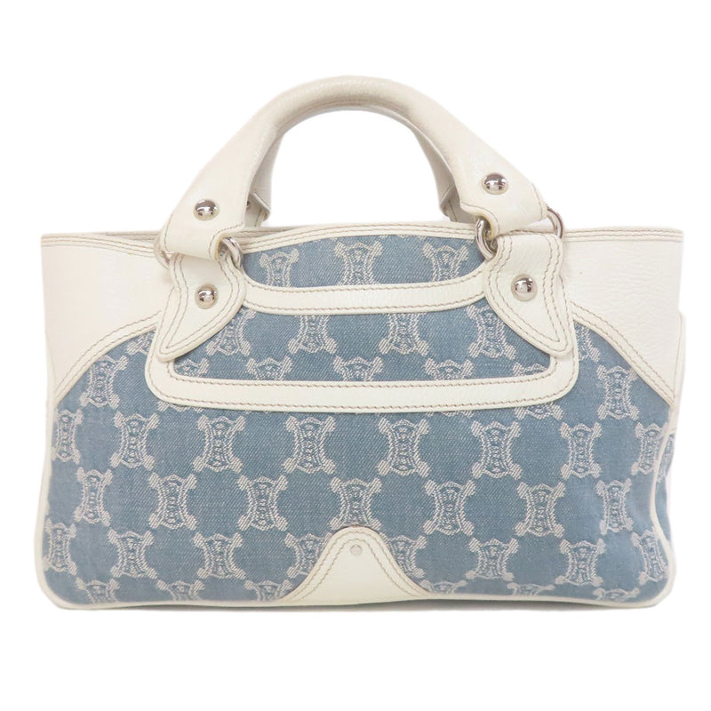 Celine Boogie Bag Handbag Canvas/Leather Women's [Used] [CELINE]