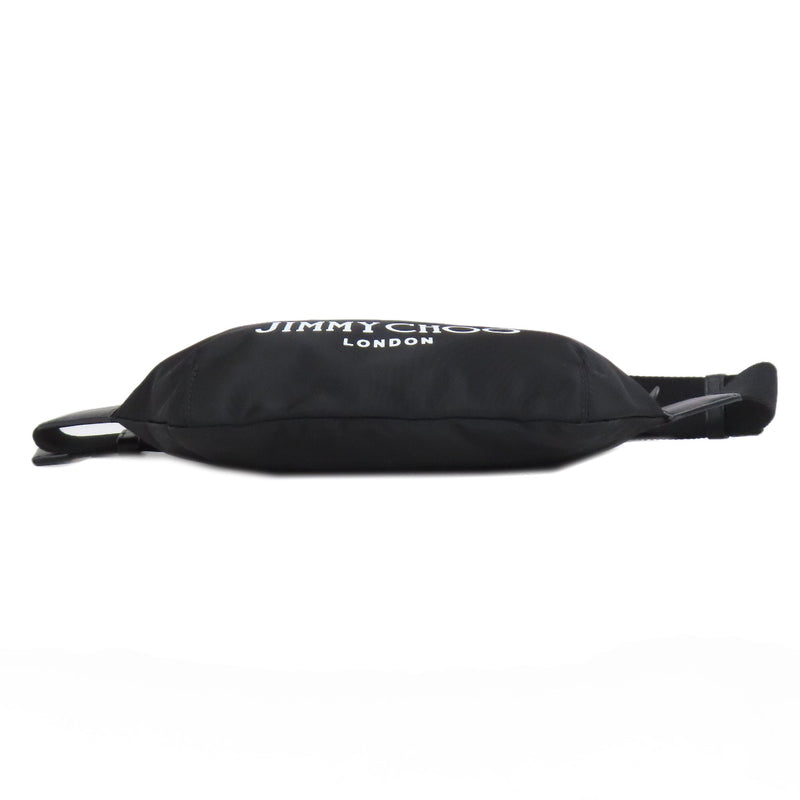 Jimmy Choo Logo Hip Bag/Waist Bag Nylon Material Women's [Jimmy Choo]
