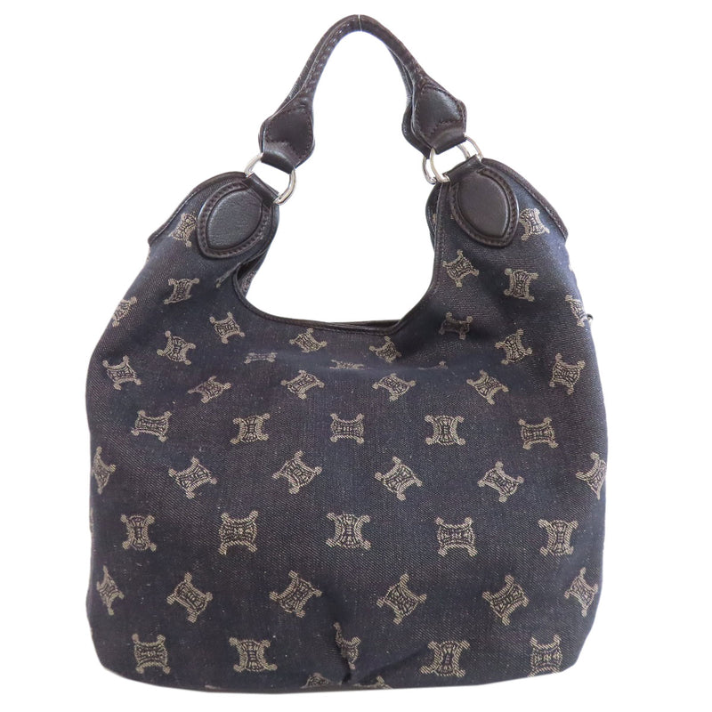 Celine Macadam 2WAY Handbag Denim Women's [Used] [CELINE]
