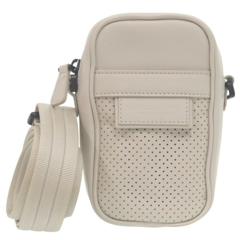 Beautiful condition Bottega Veneta Leggero Leather Ivory Shoulder Bag White