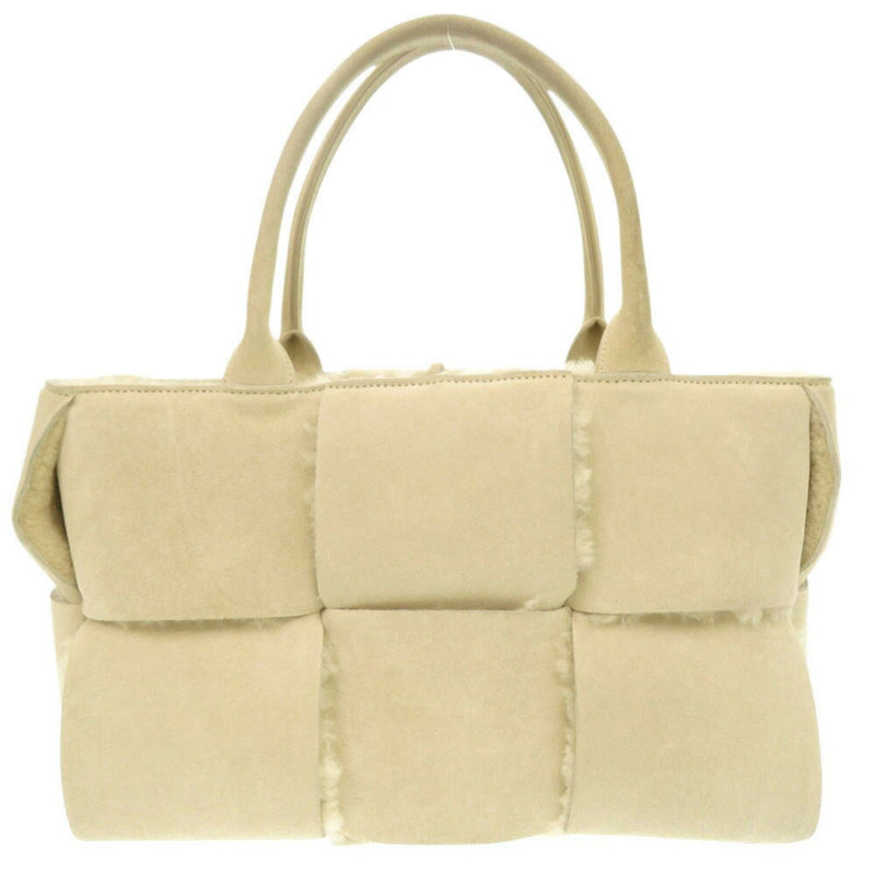 Beautiful condition Bottega Veneta The Arco Tote Suede Beige Handbag Tote Bag