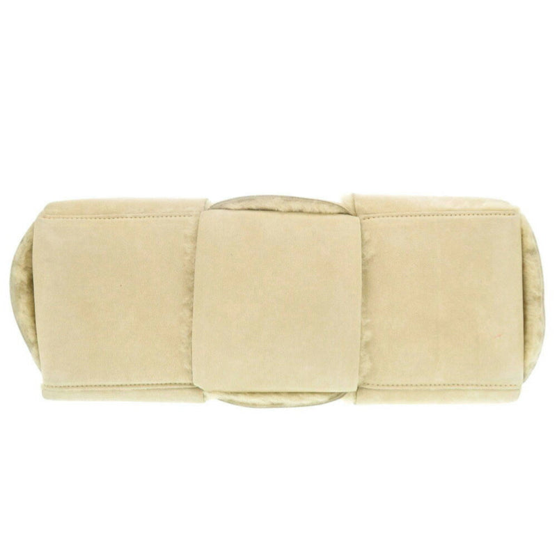 Beautiful condition Bottega Veneta The Arco Tote Suede Beige Handbag Tote Bag