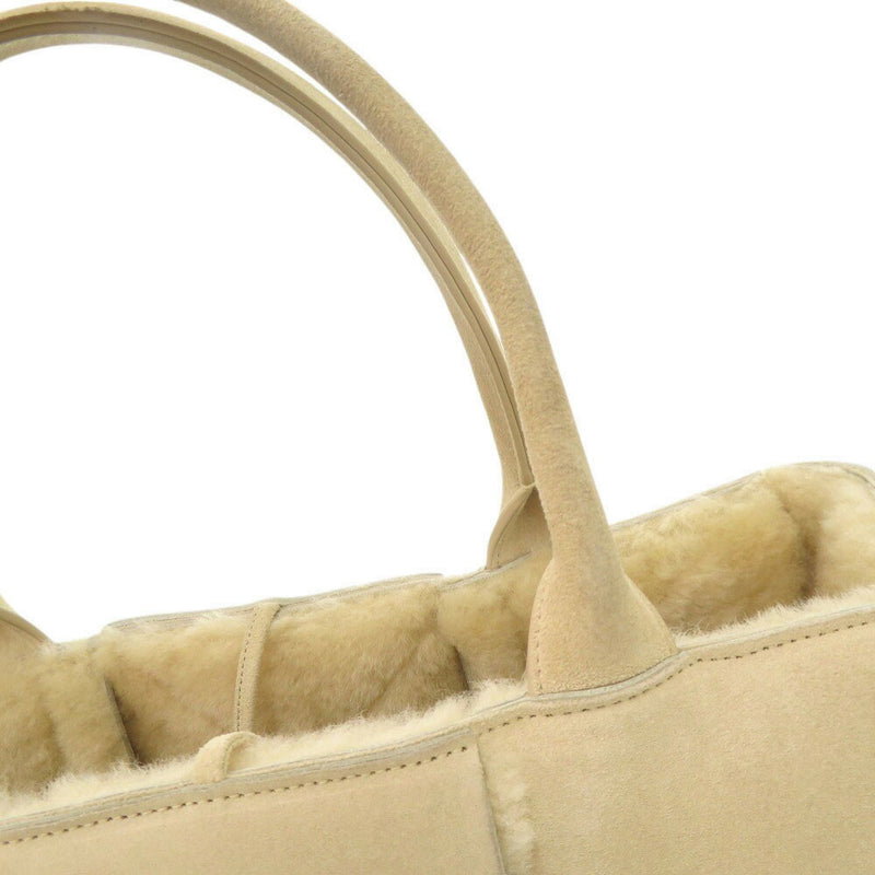 Beautiful condition Bottega Veneta The Arco Tote Suede Beige Handbag Tote Bag