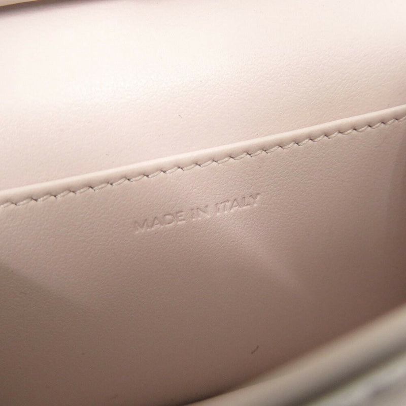 Like new Celine Triomphe Leather Pink Mini Chain Shoulder Bag Chain Shoulder