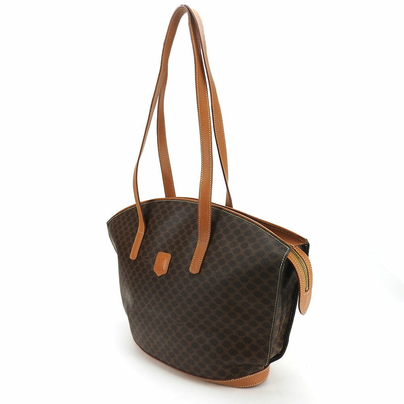 [10% OFF!! Rakuten Super SALE!!] [Used] Celine Tote Bag Macadam Leather PVC